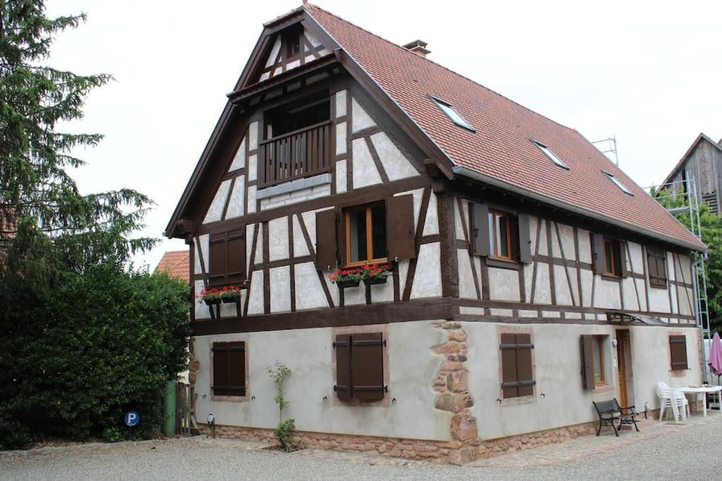 Spacieux Duplex 1 A 6 Personnes Ebersheim Dış mekan fotoğraf